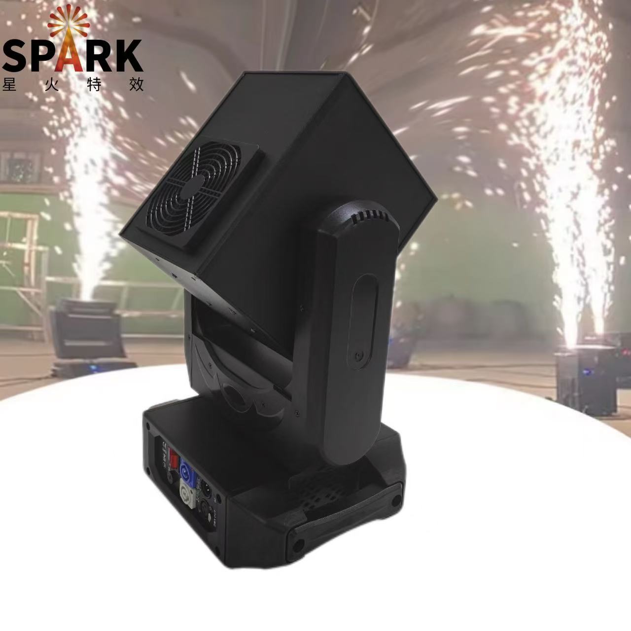 Moving Single Head cold Spark Machine