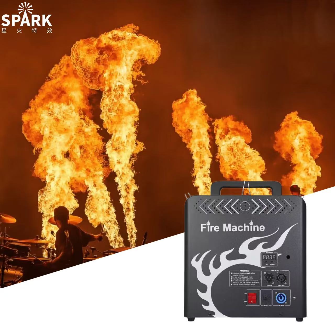 Single-Head Fire Machine